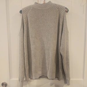 H&M Cold-Shoulder Knit Sweater